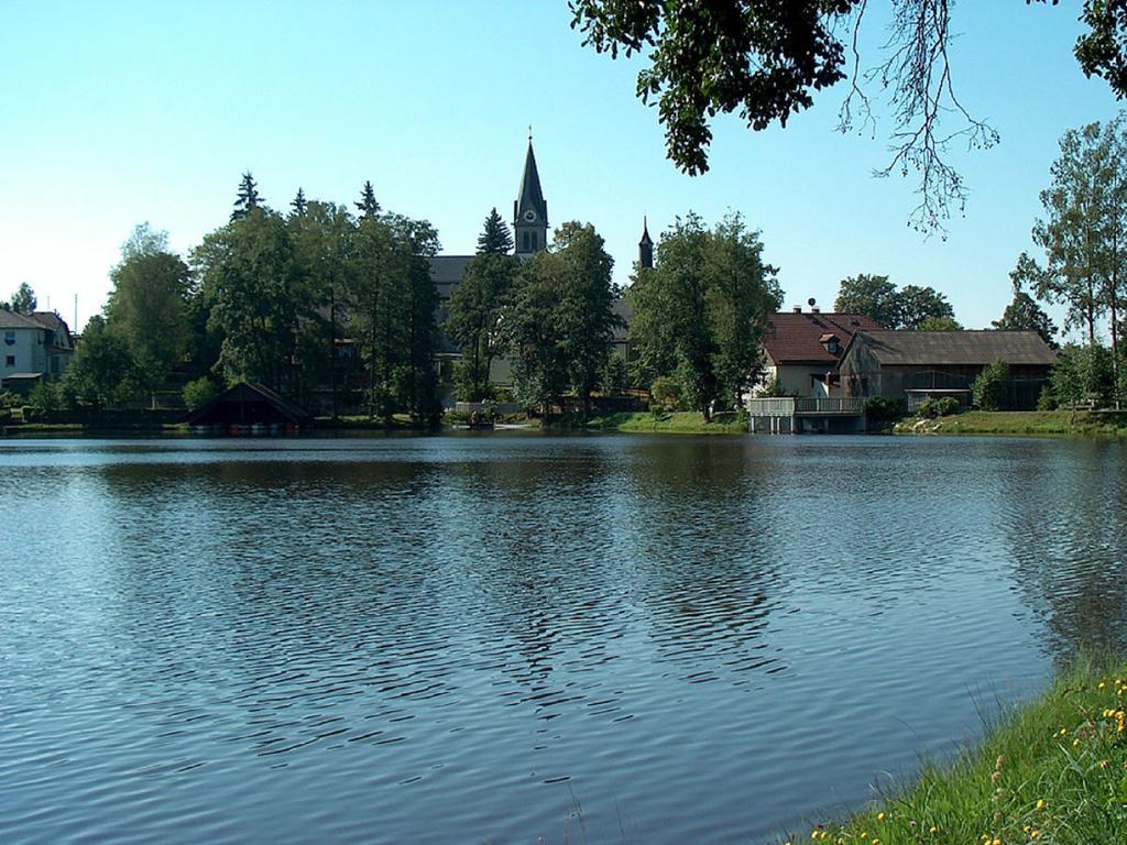 Ferienwohnung Brunner - Haus Am See Nagel Bagian luar foto